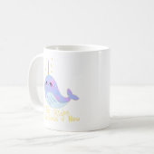 かわいいシリアスなセイウチョウ コーヒーマグカップ (正面左)