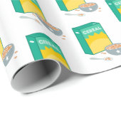 かわいいシリアルのパターン ラッピングペーパー (ロールコーナー)