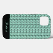 かわいいシルエットココナッツツリー Case-Mate iPhoneケース (裏面 (横))