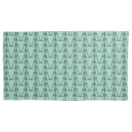 かわいいシルエットミニココナッツツリーパターン 枕カバー