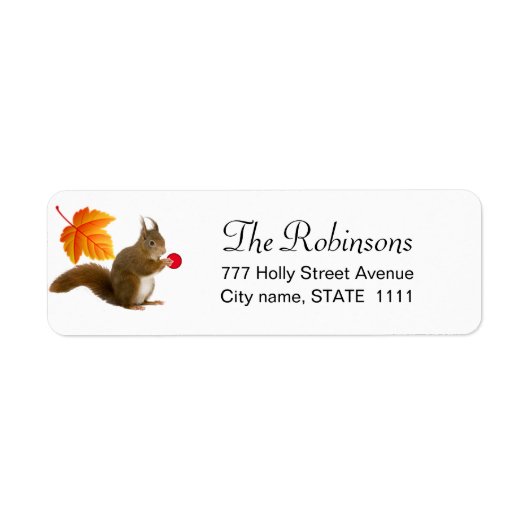 かわいいシロクマラベル ラベル (正面)