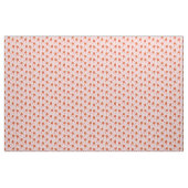 かわいいシンタークラスミーターon light pink ファブリック (ヤード)