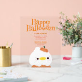 かわいいシンプルおもしろいハローウィンパーティ アクリルサイン (ウェディング)