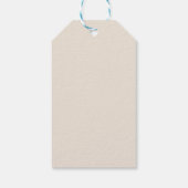 かわいいシンプルおもしろいハローウィンパーティ ギフトタグ (裏面)