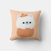 かわいいシンプルおもしろいハローウィンパーティ クッション (正面)