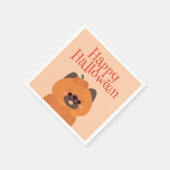 かわいいシンプルおもしろいハローウィンパーティ スタンダードカクテルナプキン (角)