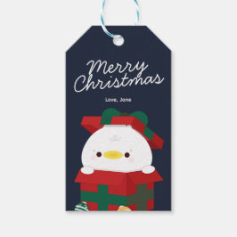 かわいいシンプルおもしろいメリークリスマス ギフトタグ