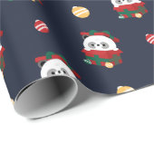 かわいいシンプルおもしろいメリークリスマス ラッピングペーパー (ロールコーナー)