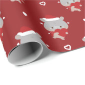 かわいいシンプルおもしろいメリークリスマス ラッピングペーパー (ロールコーナー)