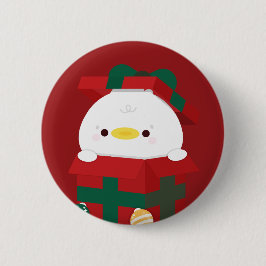 かわいいシンプルおもしろいメリークリスマス 缶バッジ