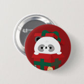 かわいいシンプルおもしろいメリークリスマス 缶バッジ (正面&裏面)