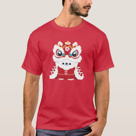 かわいいシンプルおもしろい中国の新年 Tシャツ