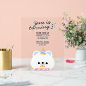 かわいいシンプルおもしろい誕生会 アクリルサイン (ウェディング)