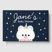 かわいいシンプルおもしろい誕生会 ゲストブック (正面)