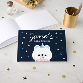 かわいいシンプルおもしろい誕生会 ゲストブック