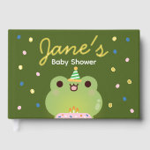 かわいいシンプルおもしろい誕生会 ゲストブック (正面)