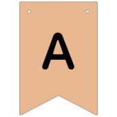 かわいいシンプルおもしろい誕生会 バンティングフラッグ (第3の旗)