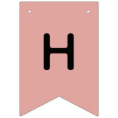 かわいいシンプルおもしろい誕生会 バンティングフラッグ (第2の旗)