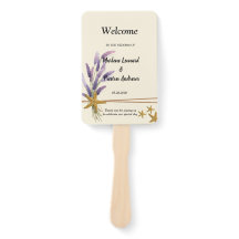 かわいいシンプルなヒトデの結婚式プログラム