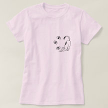 かわいいシンプルなピンクの猫
