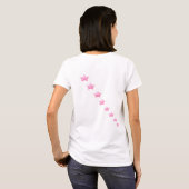 かわいいシンプルなママのTシャツ Tシャツ (裏面フル)