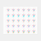 かわいいシンプルな子供服のUnciron ラベル (シート)