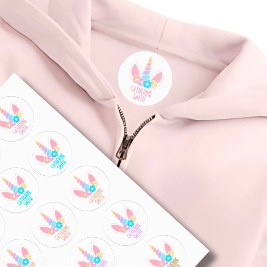 かわいいシンプルな子供服のUnciron ラベル