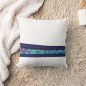 かわいいシンプルジップデザイン クッション (ブランケット)