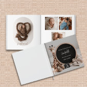 かわいいシンプルニューラルデジタルベビーブック記念テープ ゲストブック