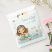 かわいいシンプル小さな人魚 フェイバーバッグ (封をした状態)