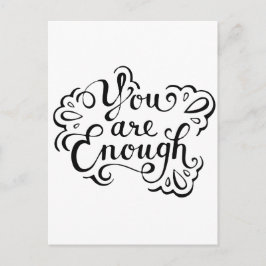 かわいいシンプル感動的引用文 ポストカード