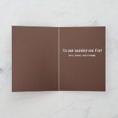 かわいいシンプル父の日スポーツボールすべてのスターファン カード (内部)