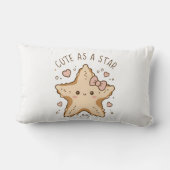 かわいいシースター ランバークッション (裏面)