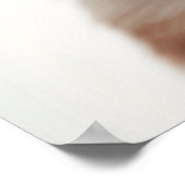 かわいいシーズー子犬の犬の肖像ポスター(2) ポスター (角)