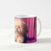 かわいいシーズー犬のスマイル (ドッグデイズ) コーヒーマグカップ (正面右)