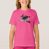 かわいいシーズー魔女キッズTシャツ Tシャツ (正面)