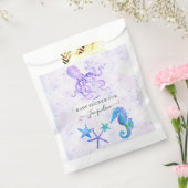 かわいいシーホースstafishタコビーチ赤ちゃんシャワー フェイバーバッグ (封をした状態)