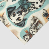 かわいいシームレスダルマチア 薄葉紙 (詳細)