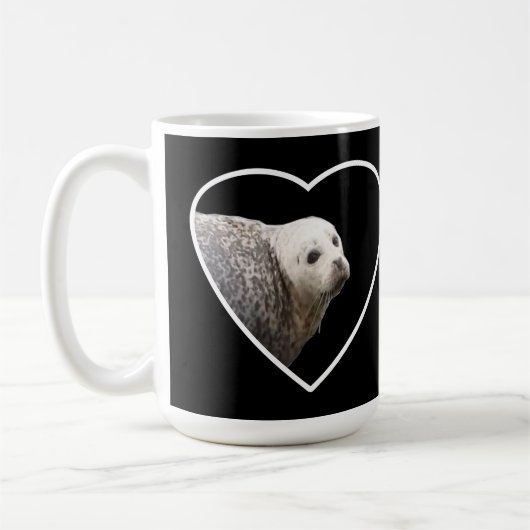 かわいいシールマグカップ コーヒーマグカップ (左)