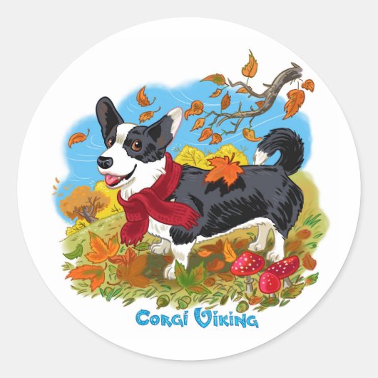 かわいいシール ラウンドシール (正面)