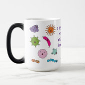 かわいいジェームス手洗いリマインダー モーフィングマグカップ (左)