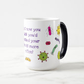 かわいいジェームス手洗いリマインダー モーフィングマグカップ (正面右)