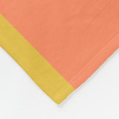 かわいいジカラフルオメトリックスカンジナビアアートピンク フリースブランケット (角)