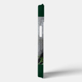 かわいいジャイアントパンダのダークグリーン背景、名前 Case-Mate iPhoneケース (裏面 / 右)