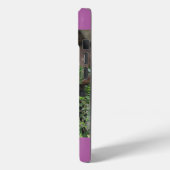 かわいいジャイアントパンダの淡い色のな紫色のトリム、名前をカスタムする Case-Mate iPhoneケース (裏面 / 左)