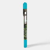 かわいいジャイアントパンダブルーの背景と名前 Case-Mate iPhoneケース (裏面 / 左)
