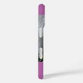 かわいいジャイアントパンダ，蘭，紫，名前， Case-Mate iPhoneケース (裏面 / 右)