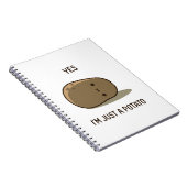 かわいいジャガイモ ノートブック (右側)