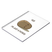 かわいいジャガイモ ノートブック (左側)