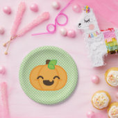 かわいいジャコランタンパンプキンハロウィーン紙プレート ペーパープレート (パーティー)